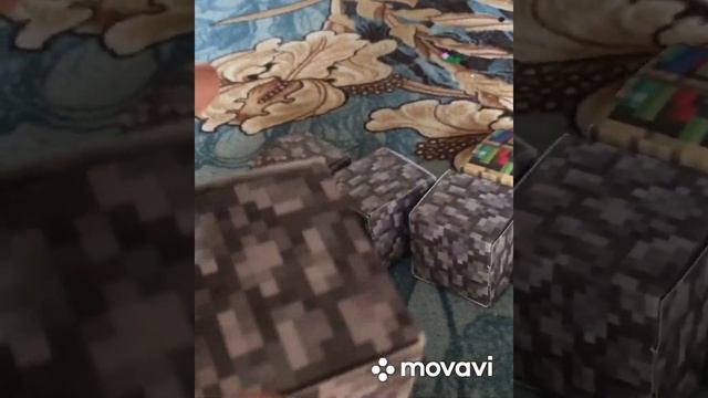 Играем в МАЙКРАФТ из бумаги! Конструктор без ножниц и клея! смотреть онлайн