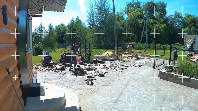 Укладка песчаника