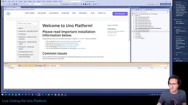 Uno Platform Live Coding - SkiaSharp Fiddle смотреть онлайн