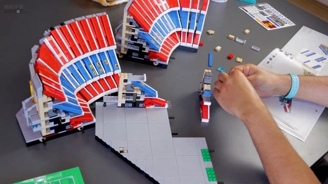 LEGO 10284 CAMP NOU FC Barcelona Unboxing & Speedbuild/Timelapse | #2 смотреть онлайн