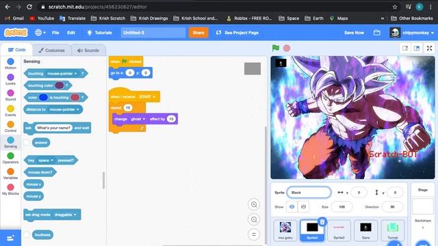 Sans's Tunnel of Doom | Scratch Tutorial смотреть онлайн