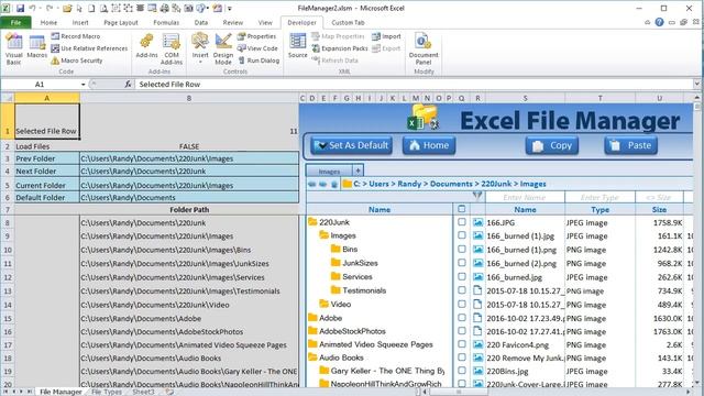 Learn How To Create This AMAZING File Manager In Excel [Part 1] смотреть онлайн