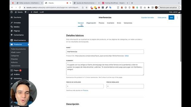 Desactivar o Activar Nueva Ficha Beta de edición de producto WooCommerce | Volver versión anterior смотреть онлайн