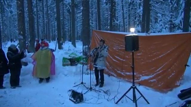 Зимний карнавал в Комарово, СПб 5 февраля 2022 смотреть онлайн