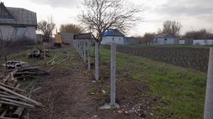 Забор из шифера