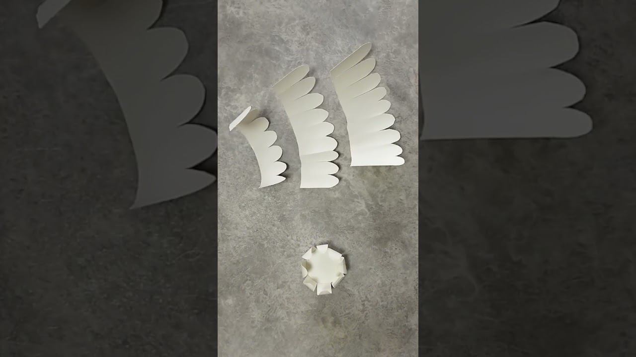 DIY How to make a flower out of a paper cup #diy #flowers смотреть онлайн