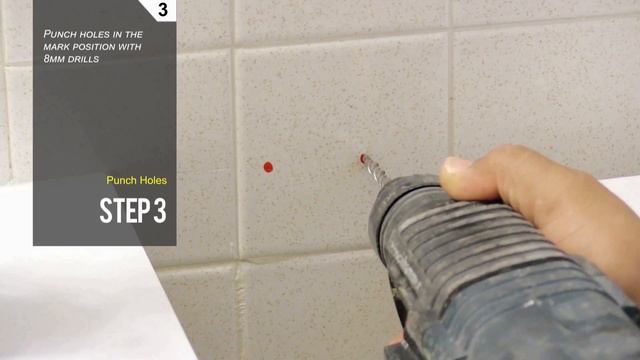 How to Install Bathroom Grab Bar / Safety Rail смотреть онлайн