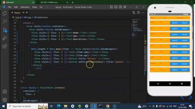 React Native tutorial in Hindi #56 Delete API Method смотреть онлайн