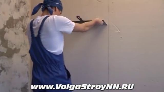 Штукатурка стен своими руками, выравнивание стены. смотреть онлайн