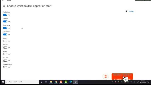 How to add or remove folders on start menu list in Windows 10 смотреть онлайн
