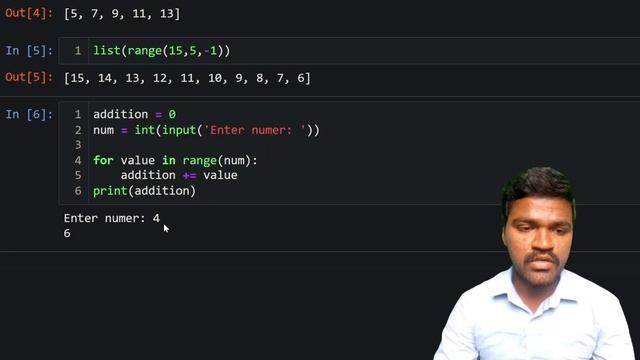 range in python | Usage of range in for loop | python tutorial | python full course |complete pytho смотреть онлайн