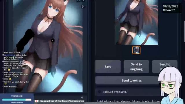 【Waifu Diffusion】I'm gonna demonstrate it first and last time without NovelAI! смотреть онлайн