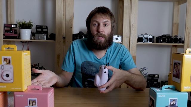 Fujifilm Instax 11 распаковка и обзор от Wonderfoto
