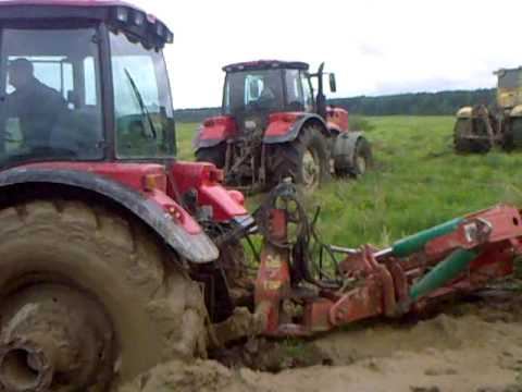 Беларус 3022 в грязи