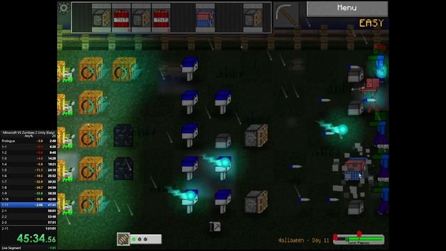 Minecraft VS Zombies 2 Unity Speedrun - Easy Mode (1h 29m 45.99s - WR) смотреть онлайн