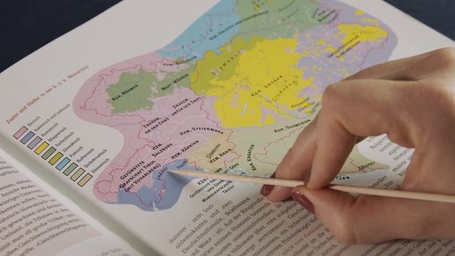 ASMR History: The Many Languages Of Austria-Hungary (soft Spoken, Map Tracing)