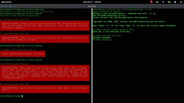 Laravel - Authentication #02 смотреть онлайн
