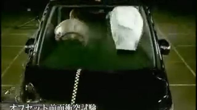 Crash Test 2010 - 20** Honda Step Wagon JNCAP (Frontal Offset) смотреть онлайн