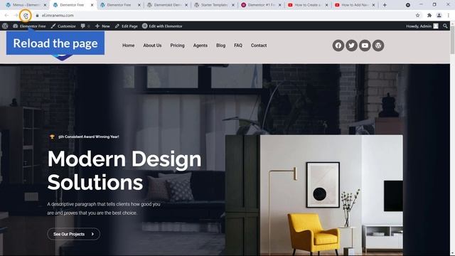 How To Create a Mega Menu In WordPress With Elementor and Elementskit | Free Plugins смотреть онлайн