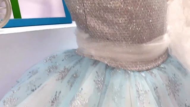 Нарядное платье для девочки Снежинка. Арт. 9700205 смотреть онлайн