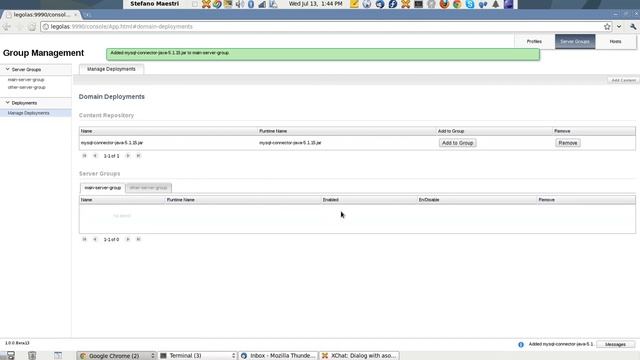 create a jdbc driver in AS7 domain mode using web console смотреть онлайн