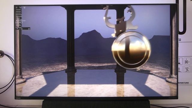 [Cowcot TV] Présentation écran PHILIPS MOMENTUM 558M1RY : Un énorme écran pour jouer смотреть онлайн