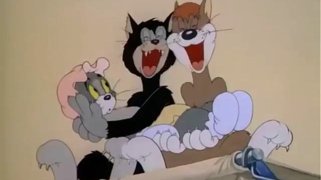 Tom and Jerry Baby Puss 1943 смотреть онлайн