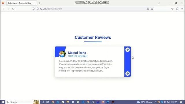 How To Create | Vertical Slider | Using HTML | CSS | JS смотреть онлайн