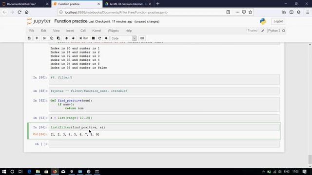 Python Chapter - 4 Functions | Built-in Functions, User Defined Functions, Labmbda Functions смотреть онлайн