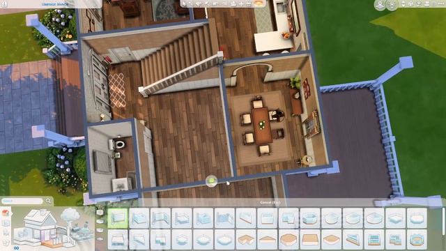 Base Game Colonial House | The Sims 4 Speed Build смотреть онлайн