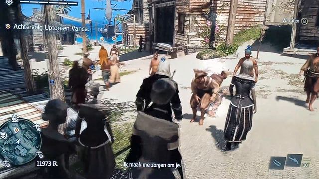 ACHTER DE EERSTE TEMPELIERS SLEUTEL AAN! // assassin's creed black flag (Nederlands) смотреть онлайн