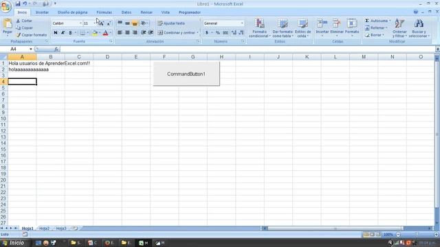 Programacion de MACRO EXCEL con Lenguaje Vba Excel y Utilizando Funciones Msgbox, InputBox смотреть онлайн