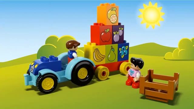 Конструктор Lego "Мой первый трактор" 10615 смотреть онлайн