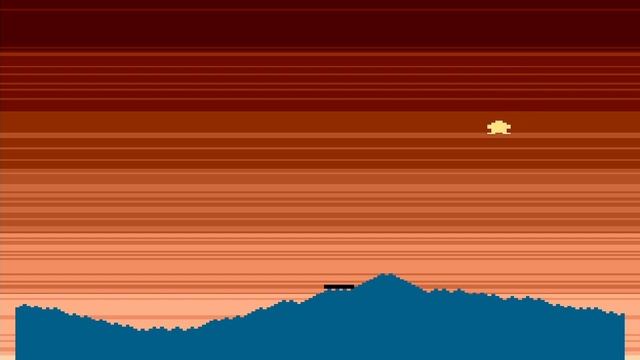 "Silly Lander", Game 256B, Atari XL/XE, Silly Venture 2022 WE смотреть онлайн