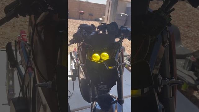 Version 2 of the pop up headlights on my electric grom #motorcycle #minibikes #bikelife #minibike смотреть онлайн