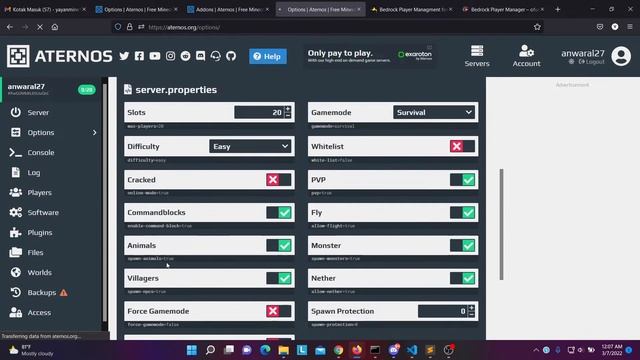 Install geyser di aternos смотреть онлайн