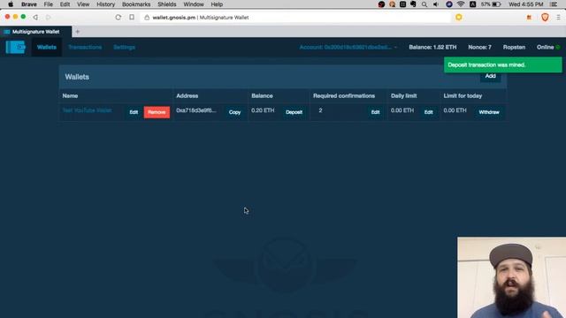Multisignature Wallet Tutorial: How to Use the Gnosis Multisig Ethereum Wallet смотреть онлайн