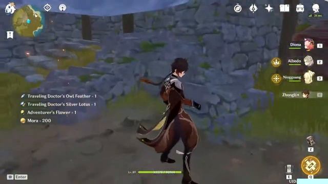 Genshin Impact- Fox Den Blue Artifact Node *One Time Collection* ( After Untellable Tale) смотреть онлайн