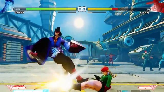 Street Fighter 5 Gameplay|Cammy vs F.A.N.G смотреть онлайн