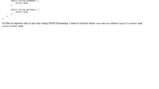 Code Review: Serializing big JSON using GSON without loading everything in memory смотреть онлайн