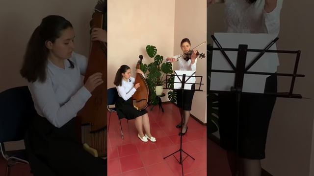 AVE MARIA Й. С. Бах -Ш. Гуно Бандура-скрипка смотреть онлайн