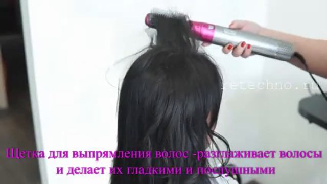 Фен Стайлер Airwrap для укладки завивки выпрямления волос смотреть онлайн