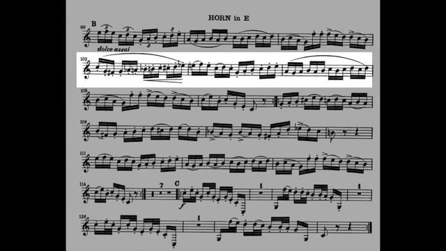 CONCERTINO Weber for Horn. 1 KARAOKE смотреть онлайн