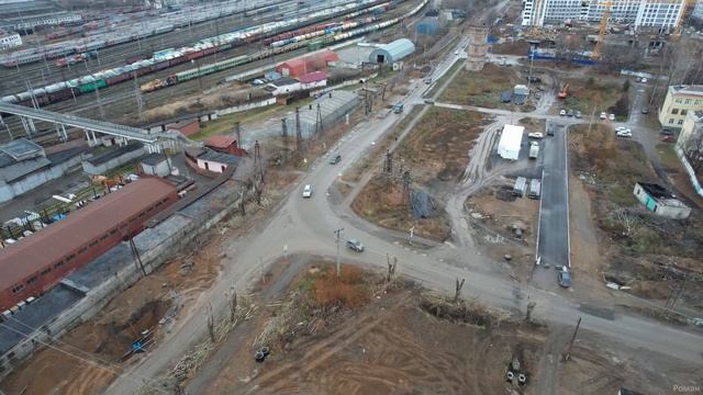 Улица Строителей. 2 и 3 этапы. 2 тоннеля. Спортивная арена. г. Пермь. Ноябрь 2022 смотреть онлайн
