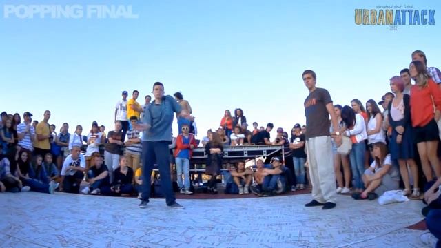 URBAN ATTACK 2012 - Popping Final смотреть онлайн