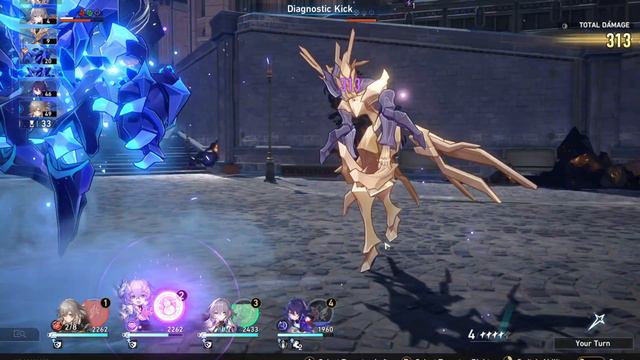 Honkai Star Rail Yanqing Destroying Memory of Chaos 3 32 Cycles Remain смотреть онлайн