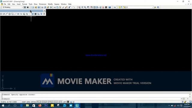 AutoCad 2007, Add toolbar easy way... смотреть онлайн
