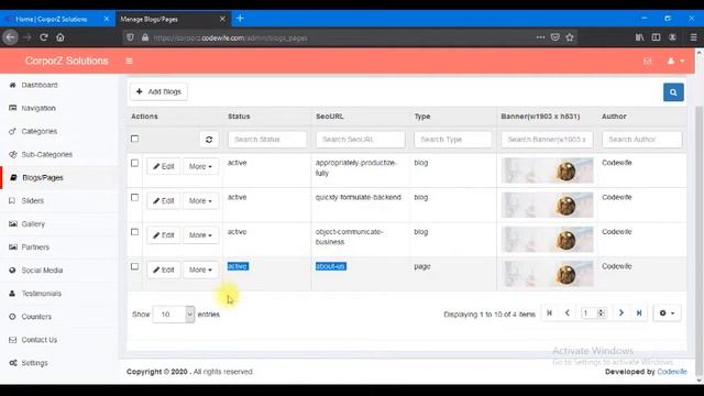Free Dynamic Website in HTML, PHP CodeIgniter & MySQL | CorporZ смотреть онлайн