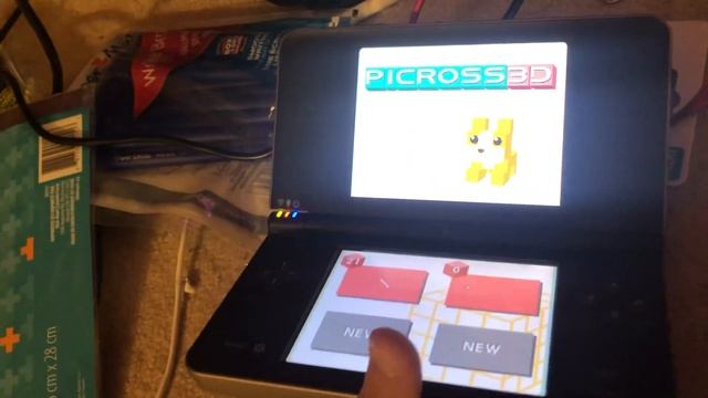 Thinking about removing the game card while in Picross3d. смотреть онлайн