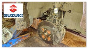 Сузуки Свифт. Замена ступичного подшипника.